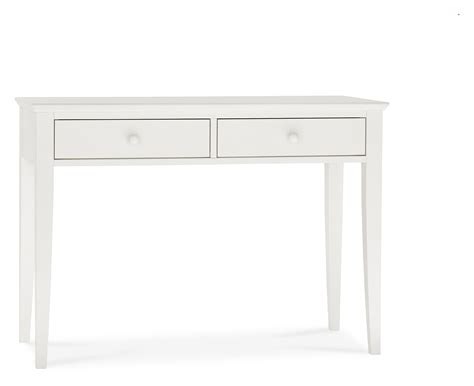 Ashby White Dressing Table Bedroom Furniture Bentley Designs Uk Ltd