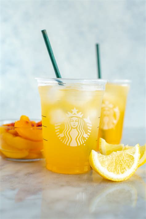 Starbucks Iced Peach Green Tea Lemonade The Girl On Bloor