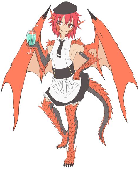 Dragon Girl Anime Anime Original Ao Monster Girl Anime
