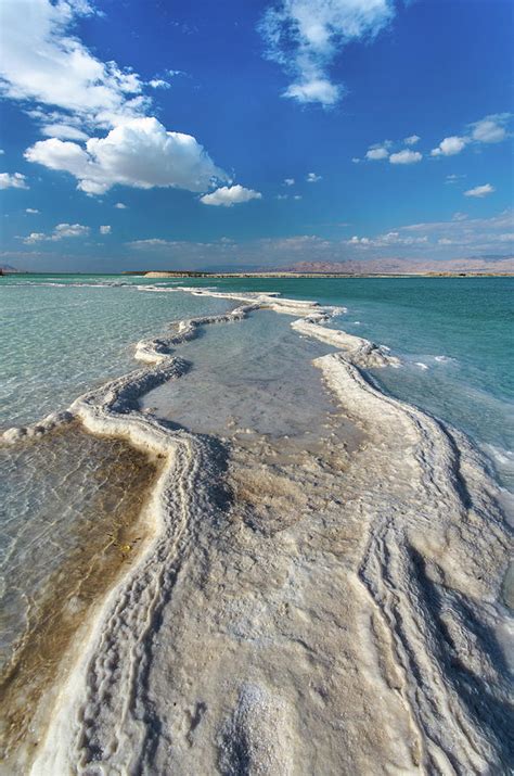 Salt Formations In The Dead Sea By Ilan Shacham