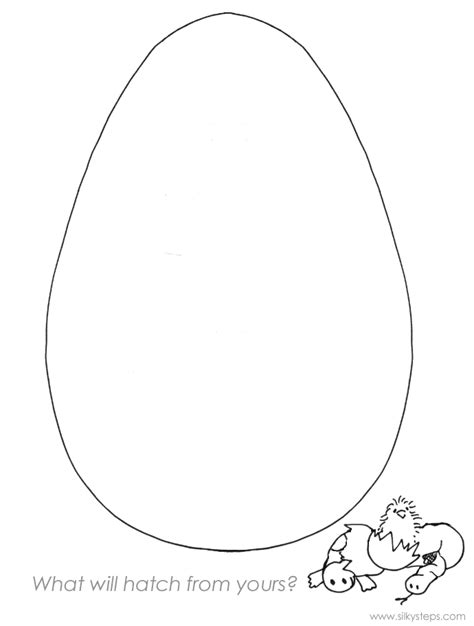 egg template coloring home