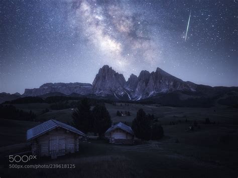 Starry Night In The Dolomites Daniel F Rosenheim Germany Nikon