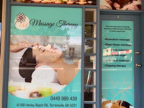 188 Massage Therapy In Henley Beach Road Sa5031 Adelaide