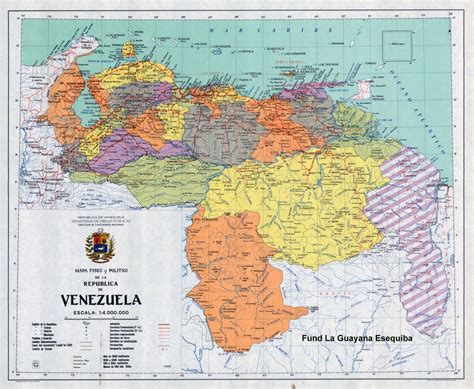 Venezuela Map Ezilon Maps Map Political Map Venezuela Images