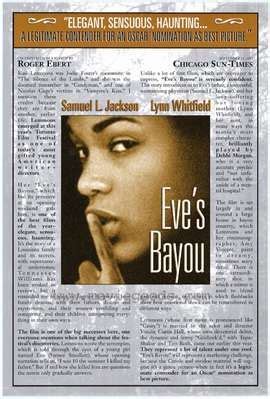 Therefore, afdah is not responsible for the accuracy, compliance, copyright, legality, decency, or any other aspect of the content from the. Eve's Bayou...I feel like I belong in the middle of this ...