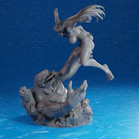 My Hero Academia Mirko Figure 3d Model 3d Printable Cgtrader