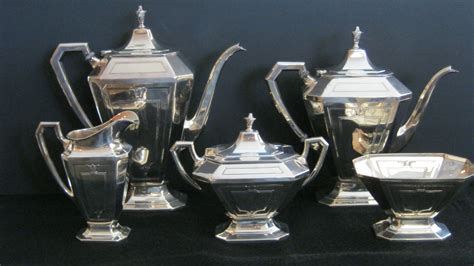 Sterling Silver Holloware Coffee And Tea Service Set Carol Smiths