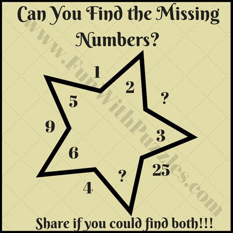 Brain Teasers Math Puzzles