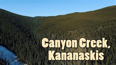 Exploring The Canyon Creek Trail In Kananaskis 4k Journey Alberta Youtube