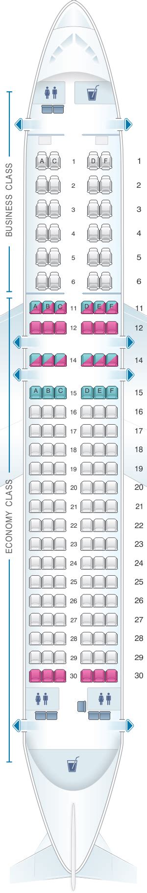 Seat Map South African Airways Airbus A320 200 Seatmaestro
