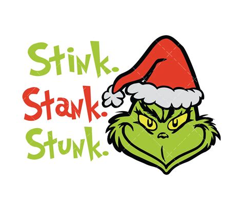 Stink Stank Stunk Svg Png Pdf Christmas Svg Grinch Svg