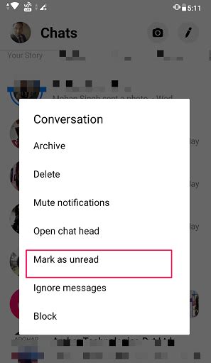 How To View Only Unread Messages On Facebook Messenger Techuntold