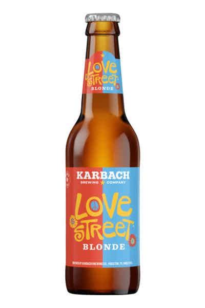 Karbach Brewing Co Love Street Blonde Beer Price And Reviews Drizly
