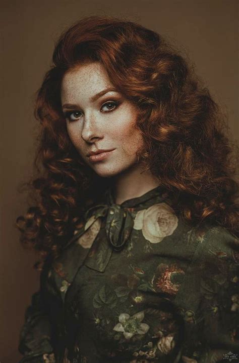 Gewelmaker “michelle Ramone ” Redheads Freckles Fire Hair Redhead Beauty