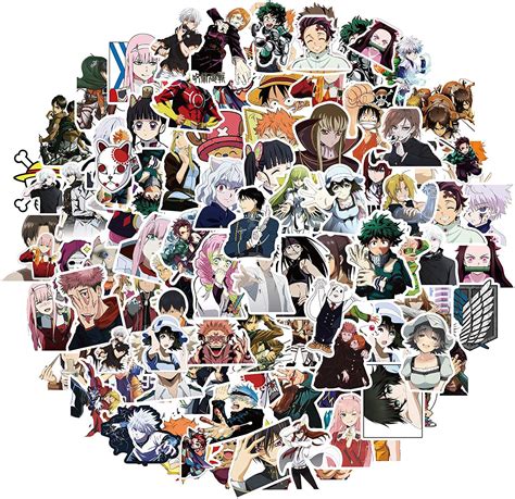 Buy Mix Anime Stickers 100pcs Anime Fans Necessary Waterproof