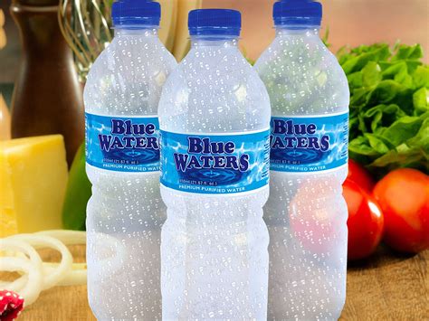 Blue Waters Bottled Water Marios Pizza