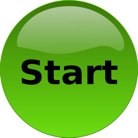 Start Button Clip Art At Vector Clip Art Online Royalty