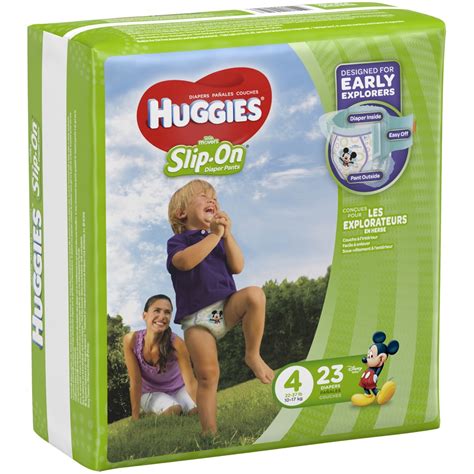 Huggies Little Movers Slip On Pants Diapers Size 4 23 Ct Shipt