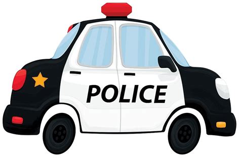 Cute Police Car Sticker By Npolanddesigns Police Birthday Car