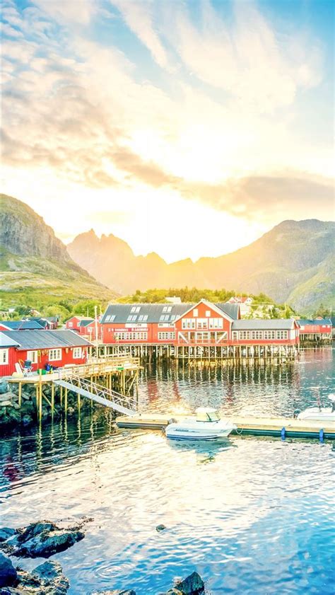 Lofoten 5k 4k 8k Norway Lake Mountains Iphone Wallpapers Free Download