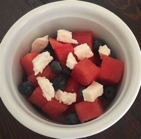 Watermelon Blueberry Feta Salad Think Tasty