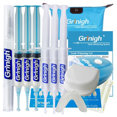 Home Teeth Whitening System 35 Carbamide Peroxide Gel Large Deluxe Kit