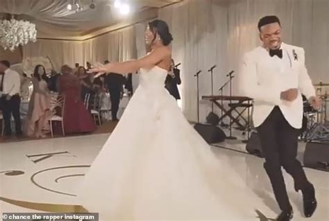 Chance The Rapper Beams While Sharing His First Dance With New Wife