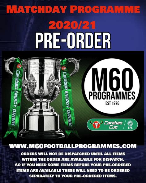 The 2021 fa cup final will take place on saturday, may 15. Everton v Man United Official Carabao Cup Q/Final Matchday ...