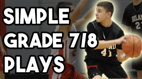 5 Simple Basketball Plays For Grades 7 8 Youtube