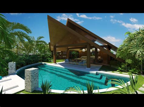Chris Clout Design Sunshine Beach House Resort Living Tropical Modern