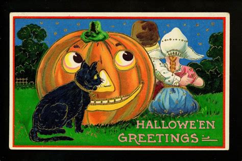 Vintage Halloween Collector 31 Vintage Halloween Postcards 8