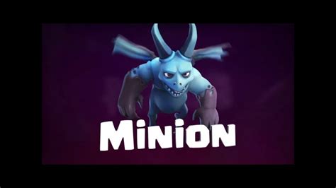 Clash Of Clans Minion Troop Gameplay Teaser Trailer Youtube
