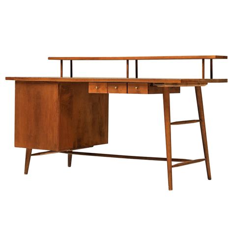 Desk Paul Mccobb Desk In Maple 1950s For Sale At 1stdibs Paul Mccobb Table Paul Mccob Desk