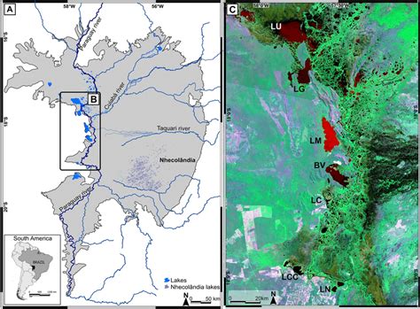 Complete a past gcse question on this topic: Study area location maps. a Pantanal Basin (gray) in ...