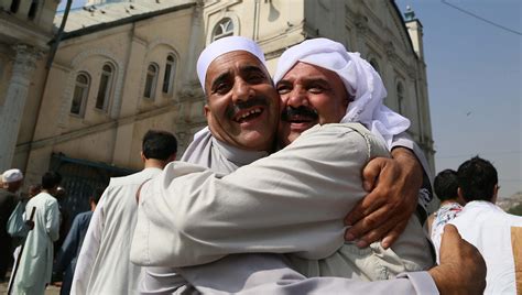 Muslims Around The World Celebrate The End Of Ramadan