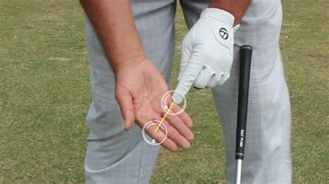 Close Up Grip Like Tiger Woods World Class Golf Instruction