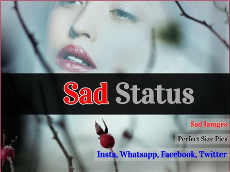 Photo Of Sad Status ~100 Best Sad Status For Whatsapp Sad Girl