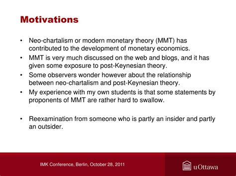 ppt the monetary and fiscal nexus of neo chartalism a friendly critical look powerpoint