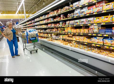 Miami Floridawalmart Supercenter Grocery Supermarket Foodrefrigerated