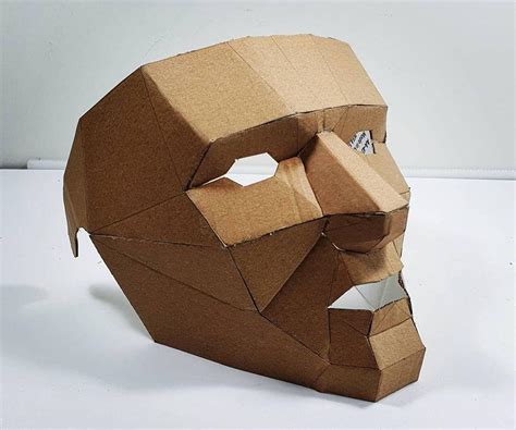 Cardboard Mask Instructables