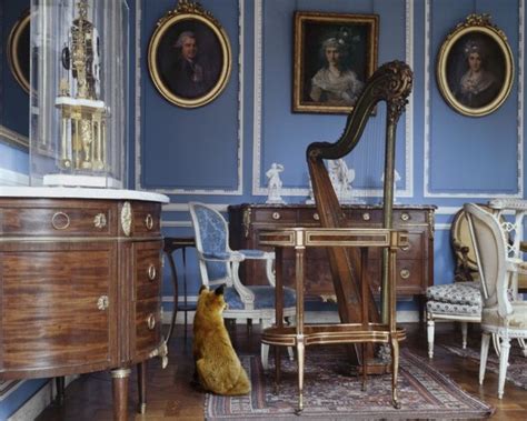 Musée Carnavalet Karen Knorr Chateaux Interiors Interior Blue Rooms