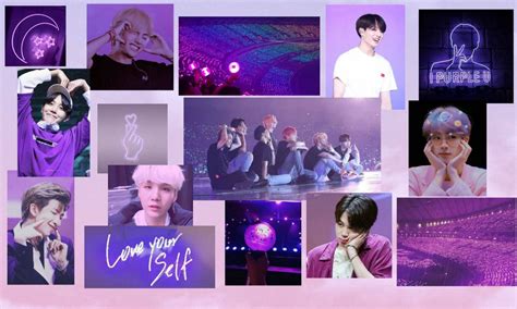 Top Bts Purple Aesthetic Wallpaper Full Hd K Free To Use