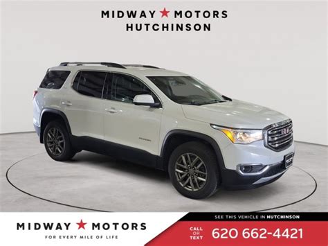 Pre Owned 2018 Gmc Acadia Slt 1 4d Sport Utility In Mcpherson R11774
