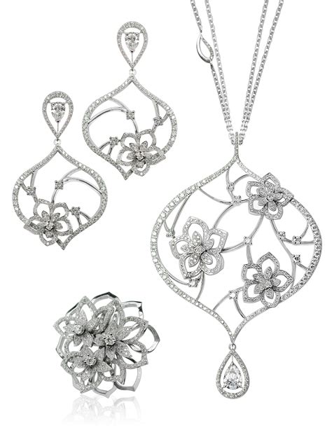 Bouquet De Jasmin Set Mathon Paris Filigree Jewelry Pendant Jewelry Jewelry Set Jewelry