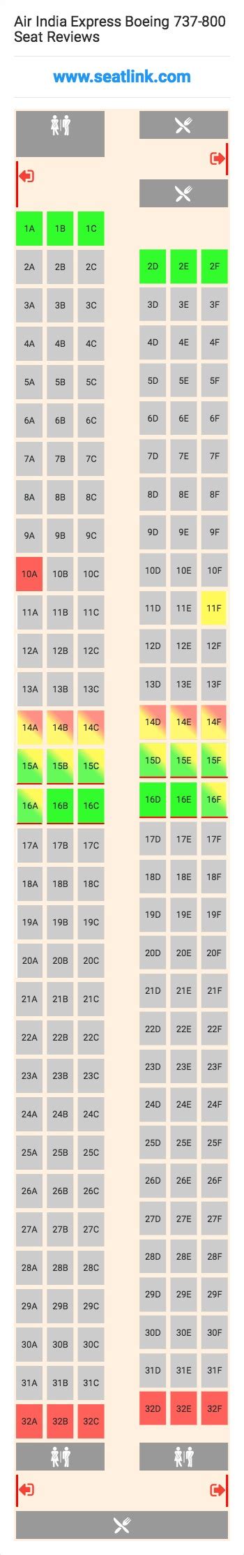 Air India Flight Seating Arrangement