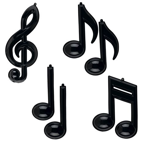 Musical Note Removable Wall Decorations 12 22