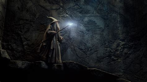 Tapeta na monitor Fantasy pán prstenů Gandalf kouzlo fantasy