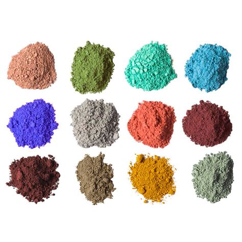 French Mineral Pigment Set Earth Pigments