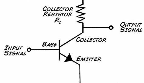common emitter transistor circuit diagram