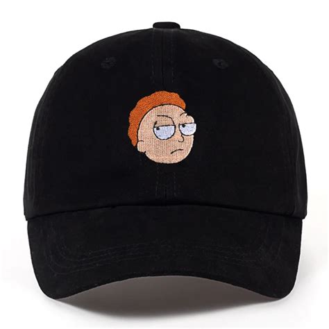 Buy 100 Cotton Us Animation Rick And Morty Dad Hat
